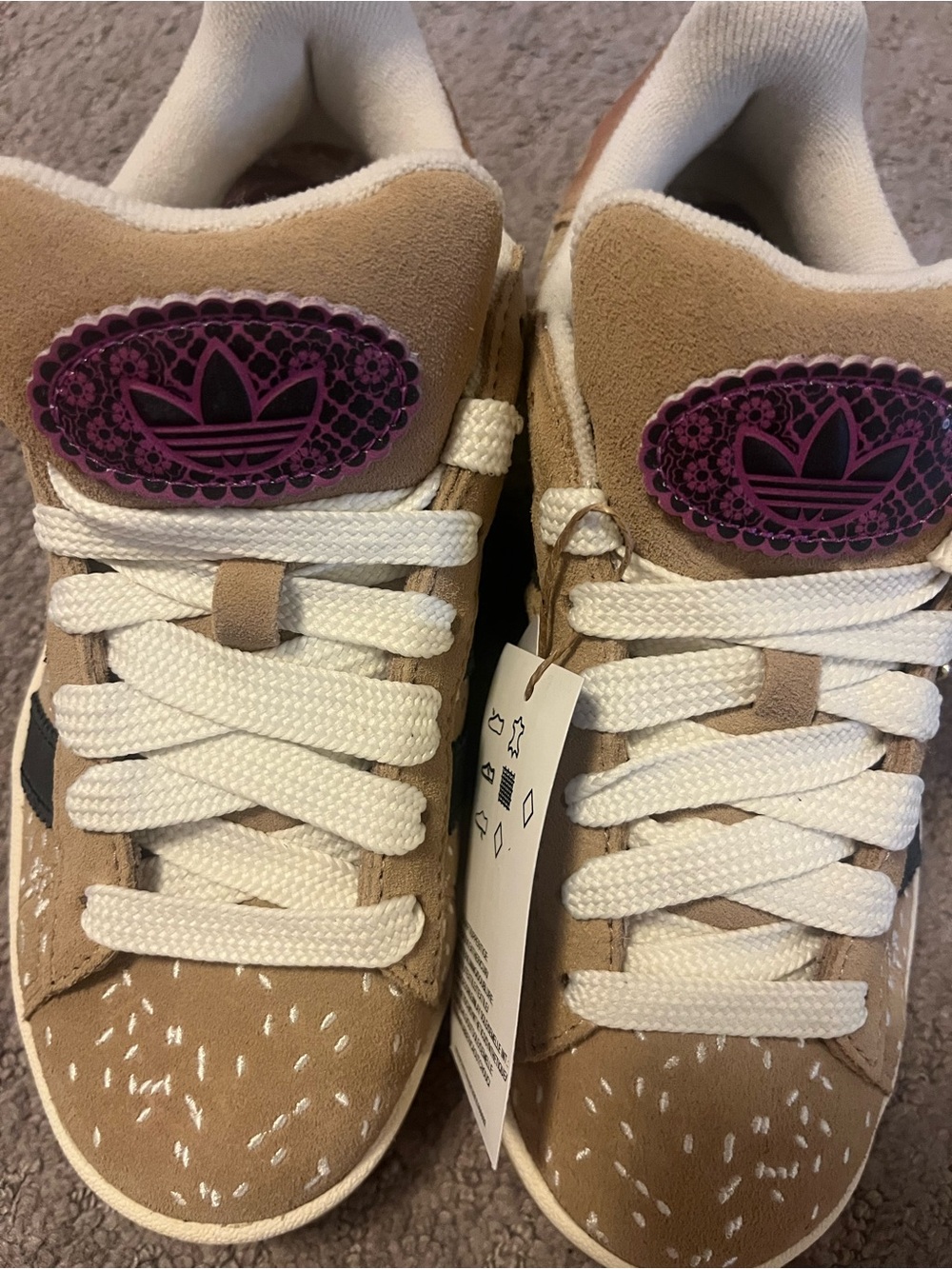 adidas campus special edition Tan Suede Sneakers 5.5 women